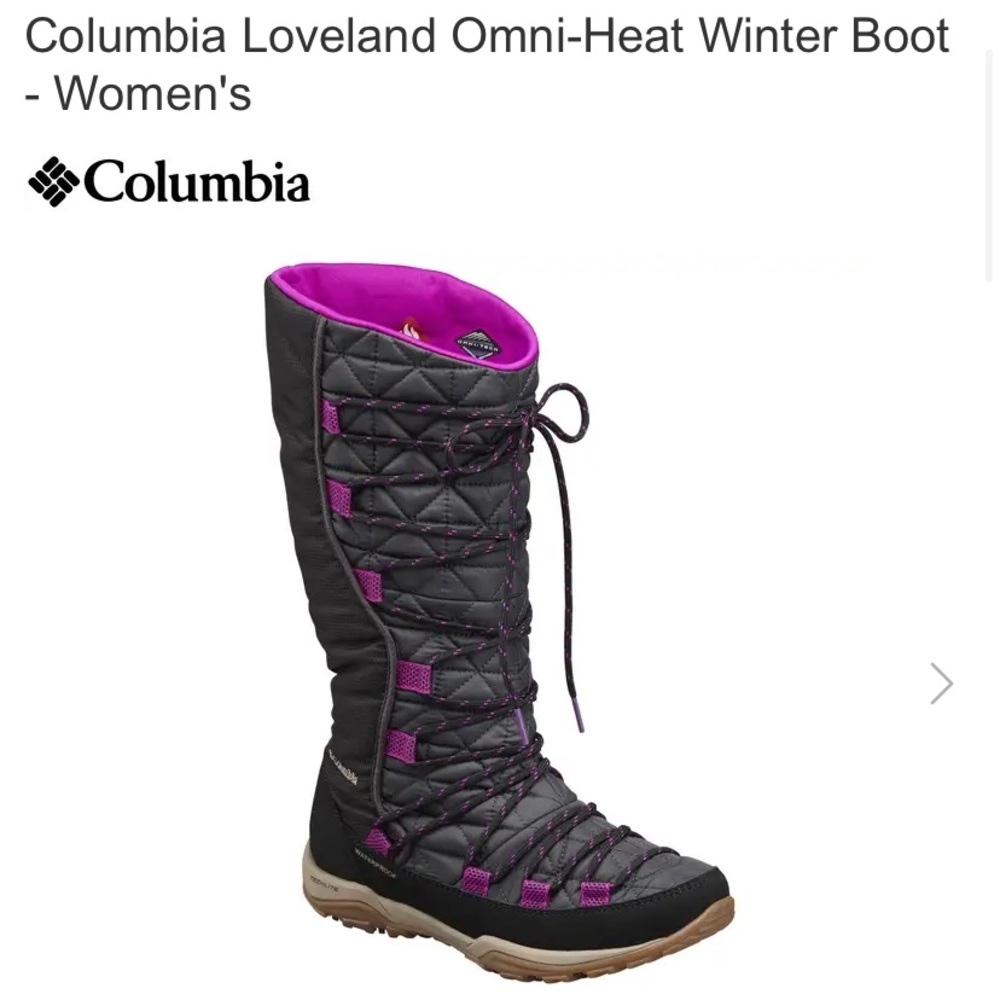 Columbia Loveland Omni-Heat lace up winter boot